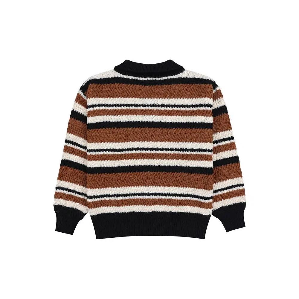 Свитера Pleasures Cooper Polo Sweater 'Brown' 2