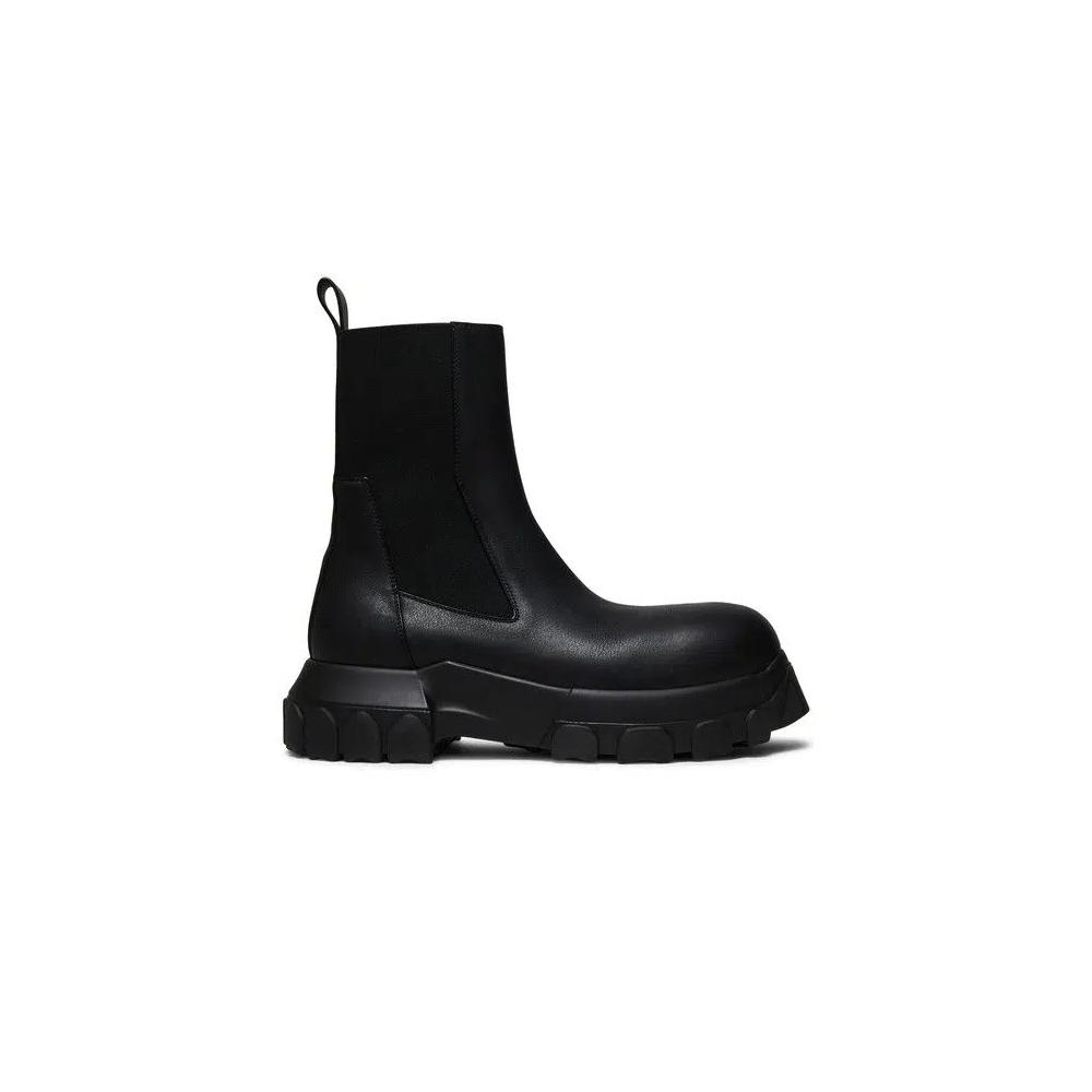 Ботинки Rick Owens DRKSHDW Beetle Bozo тракторный ботинок 'Black' 1