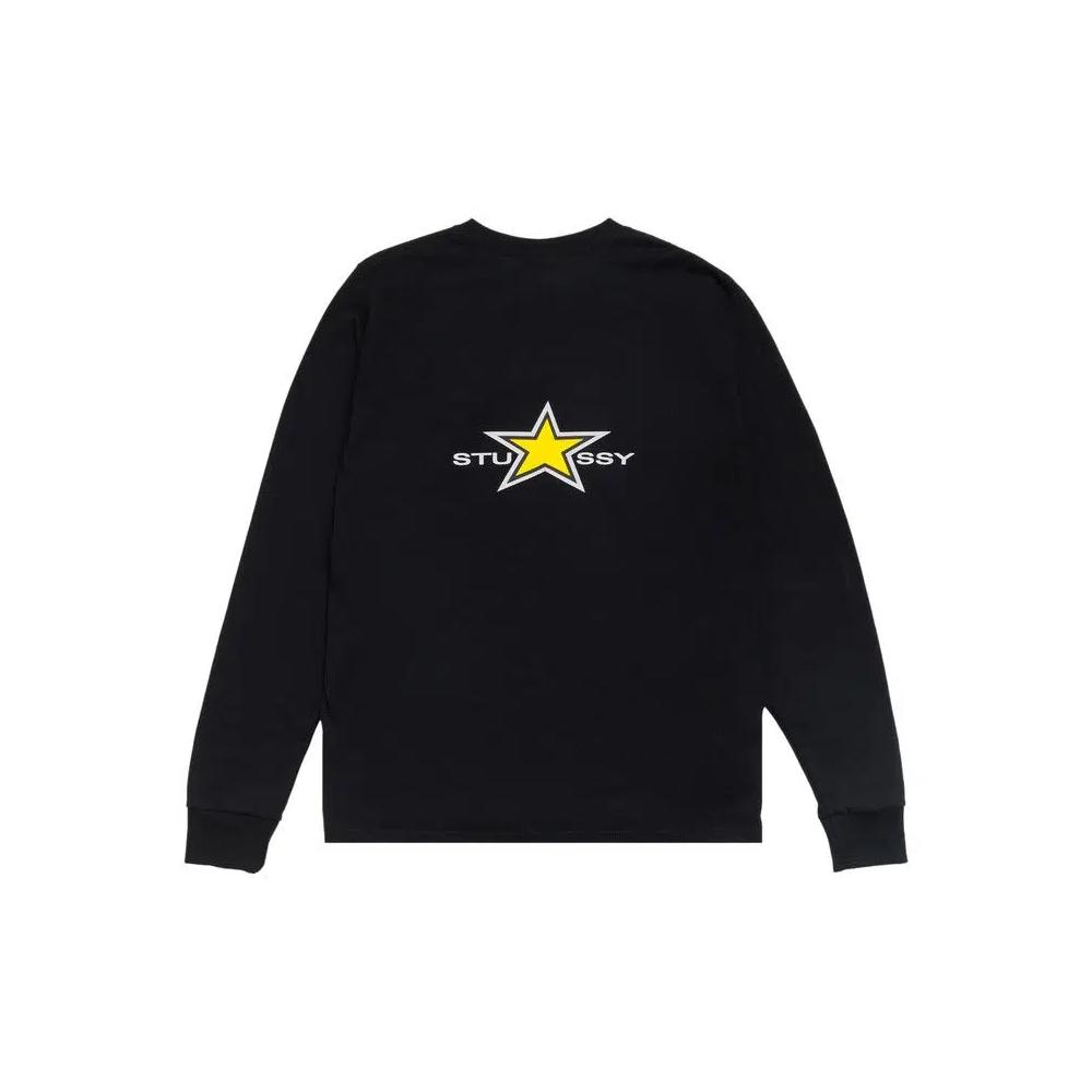 Футболки Stussy Star Ls Tee 'Black' 2