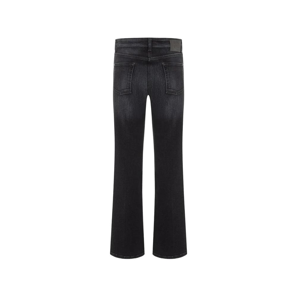 flared-hem jeans 2