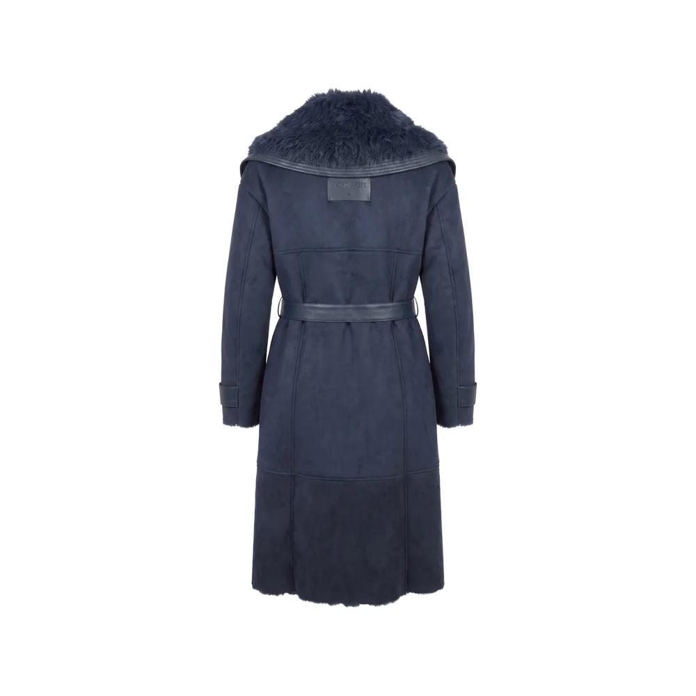 belted shearling coat 2
