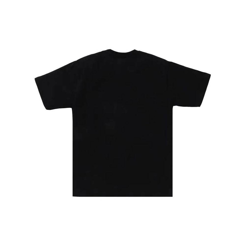 Футболка BAPE ABC Camo Sta College Tee «Black/Blue» 2