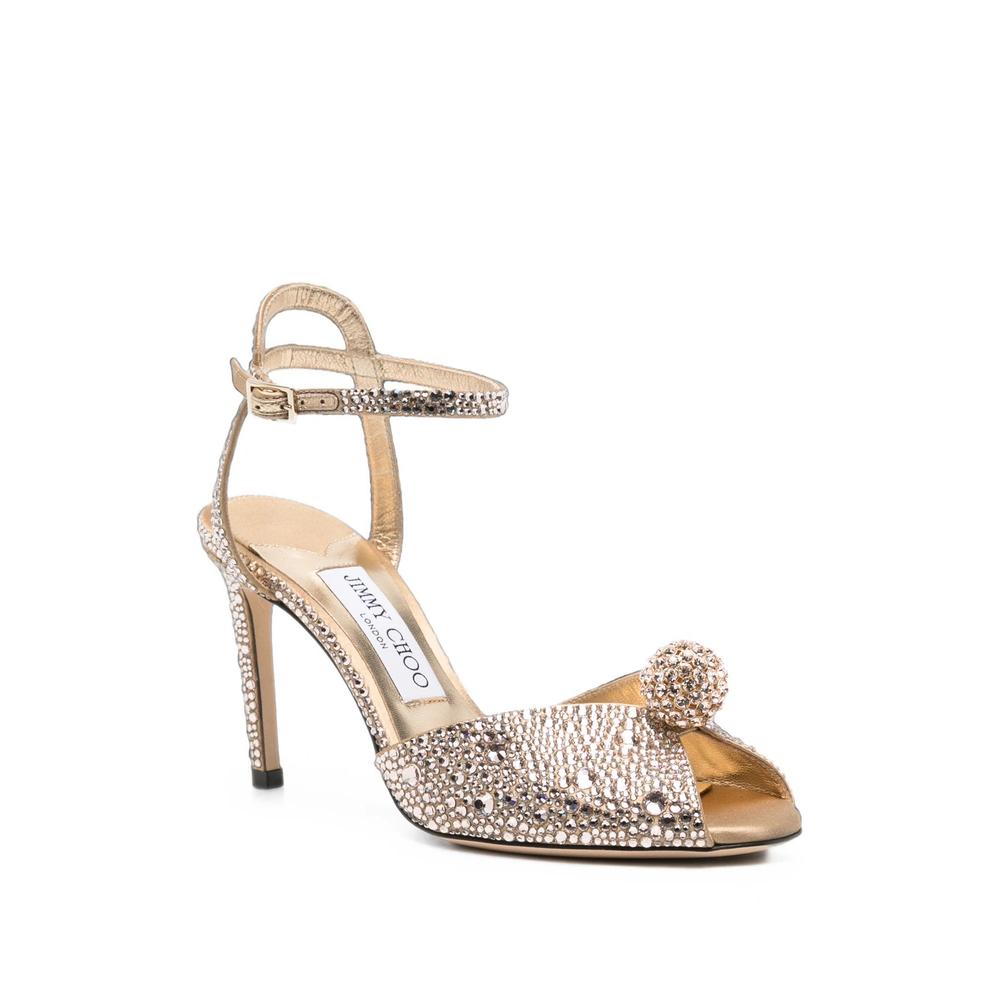 Sacora crystal-embellished sandals 2