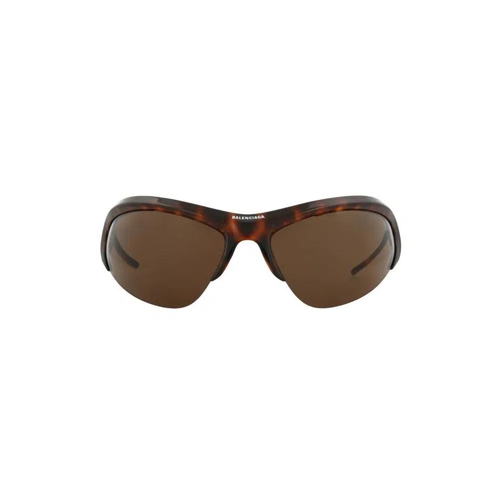 Balenciaga Shield Bio Injection Sunglasses 'Хавана/Серебро/Коричневый' 1