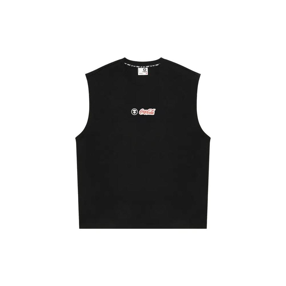 Майки AAPE x Coca Cola Logo Tank Top 'Black' 1