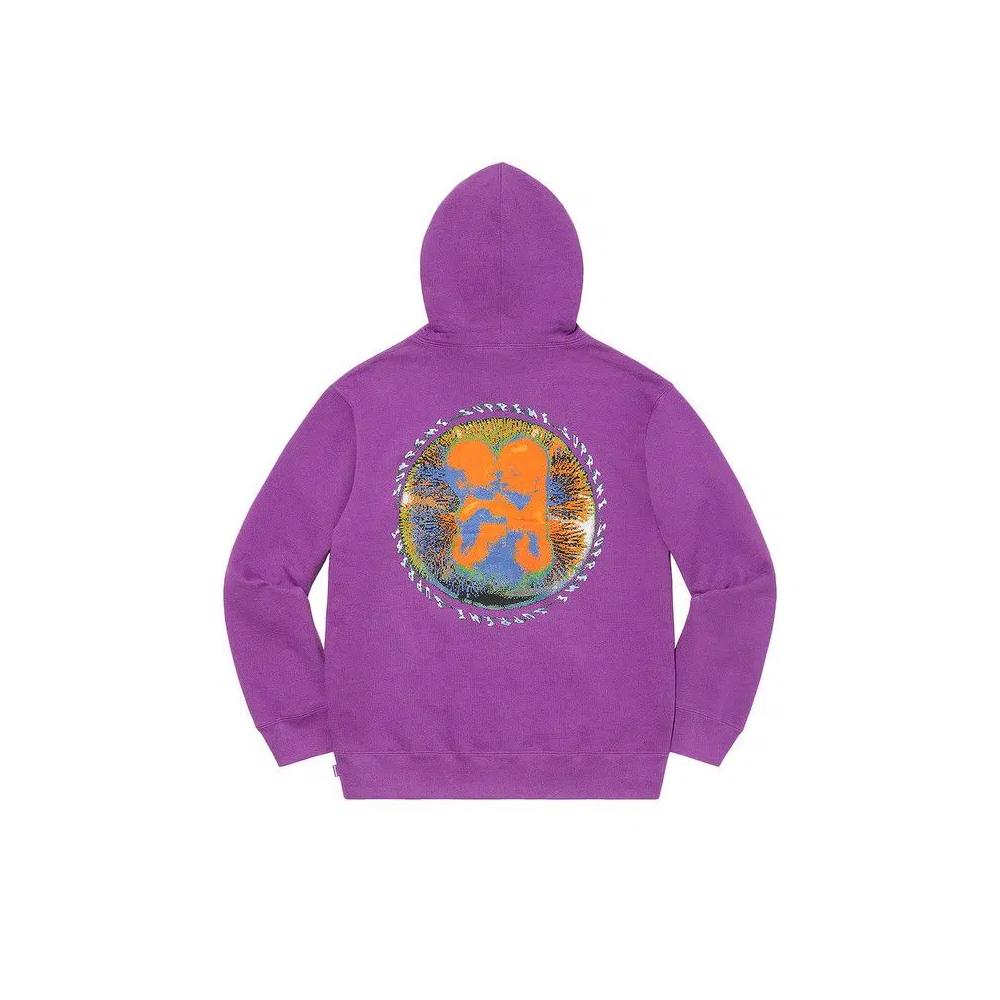 Худи Supreme Embryo с капюшоном 'Violet' 2