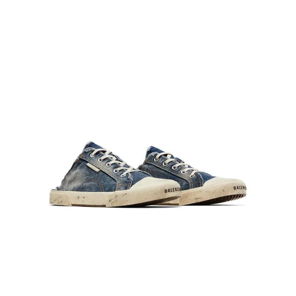 Мюли Balenciaga Paris Sneaker Mule 'Destroyed - Denim' 8