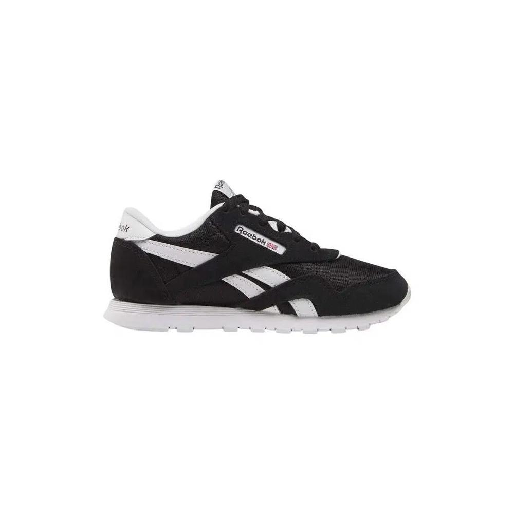 Кроссовки Reebok Classic Nylon Little Kid 'Black/Black/White' 1