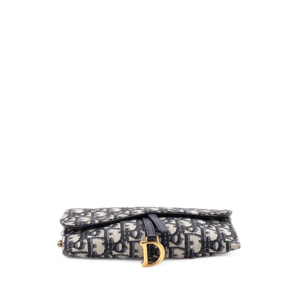 Saddle Chain Wallet Oblique Canvas crossbody bag 1