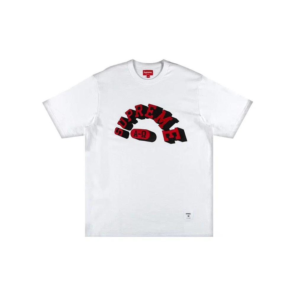 Футболки Supreme Alpha Omega Short-Sleeve Top 'White' 1