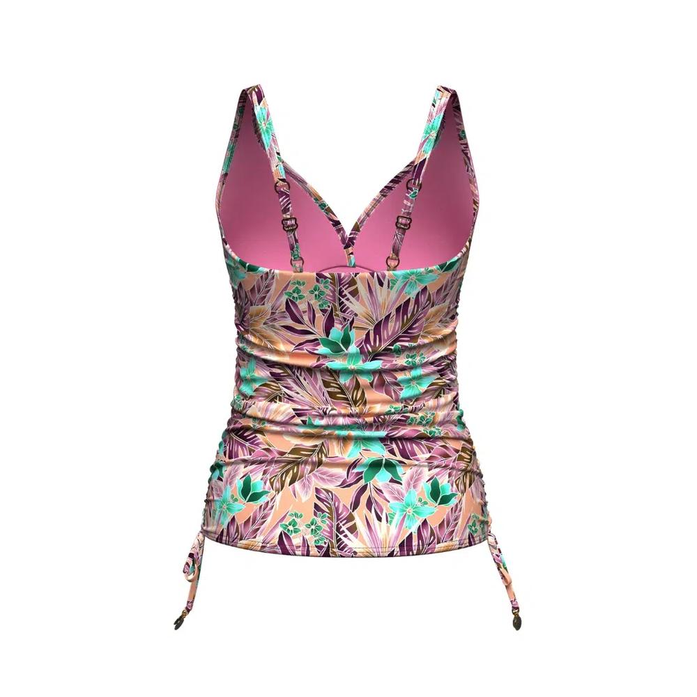 Танкини My Paradiso Lavender Plus Cup с драпировкой 3