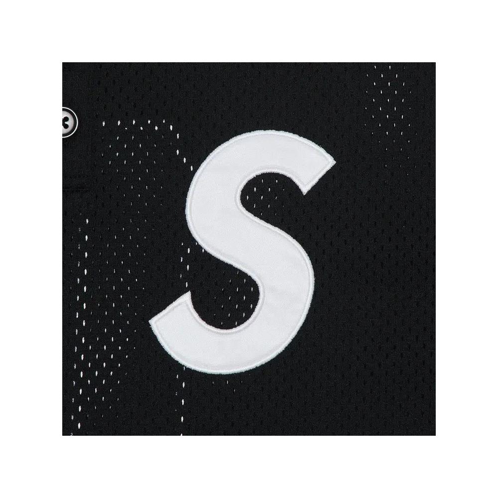 Джерси Supreme S Logo Baseball Henley 'Черный' 3
