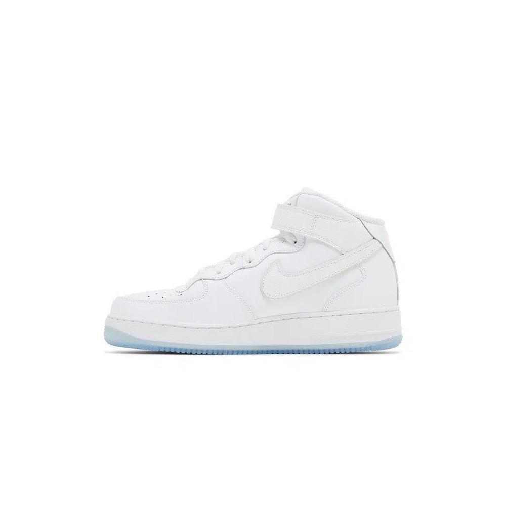 Кроссовки Nike Wmns Air Force 1 Mid 'White Ice Reptile' 3