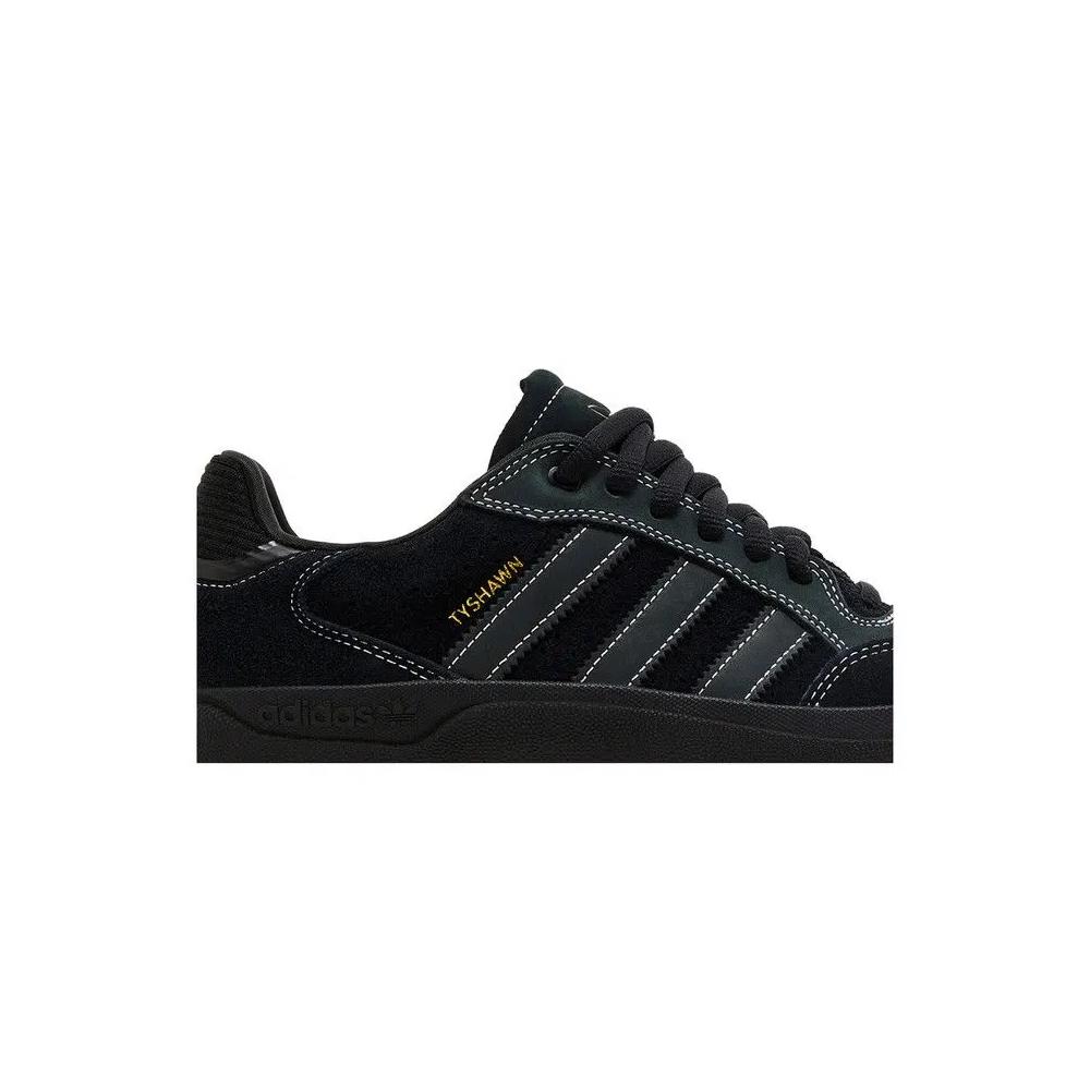 Кроссовки adidas Tyshawn 'Black Gold Metallic' 2