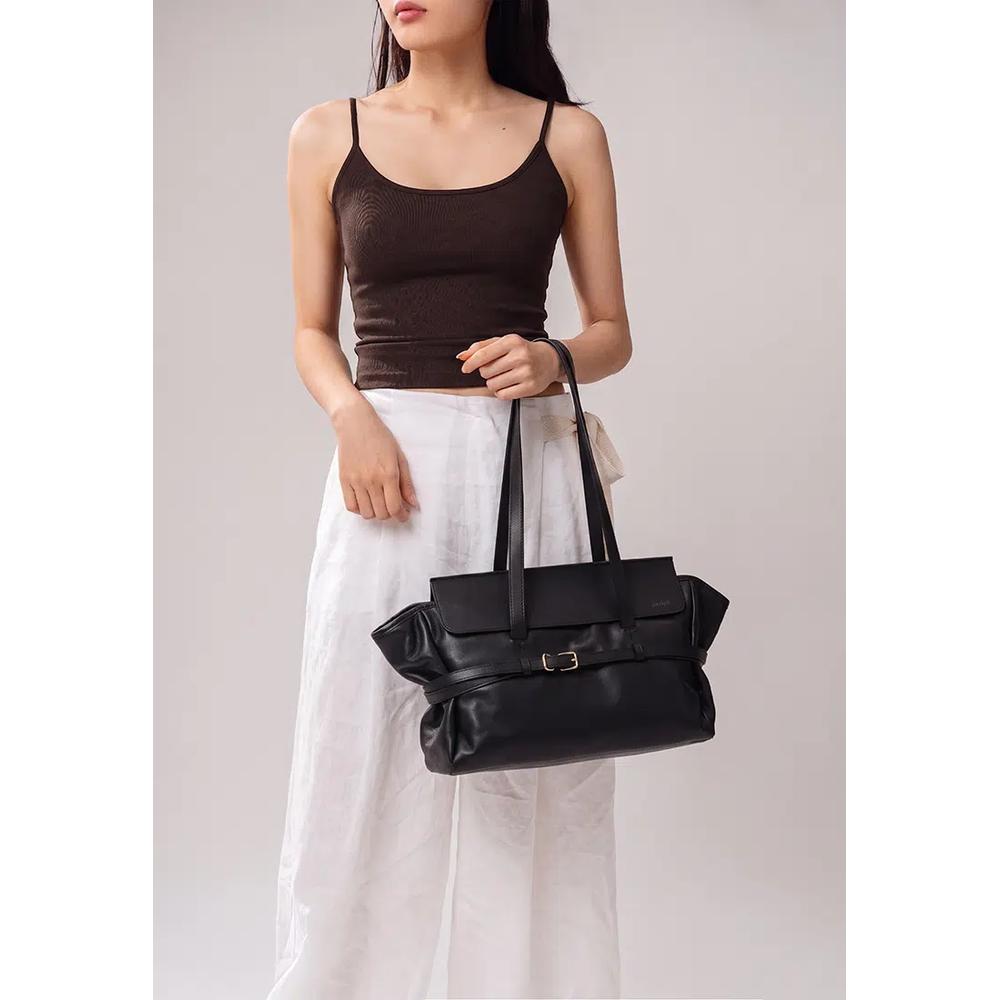 YANI Belt Tote Bag Large - Черный 2