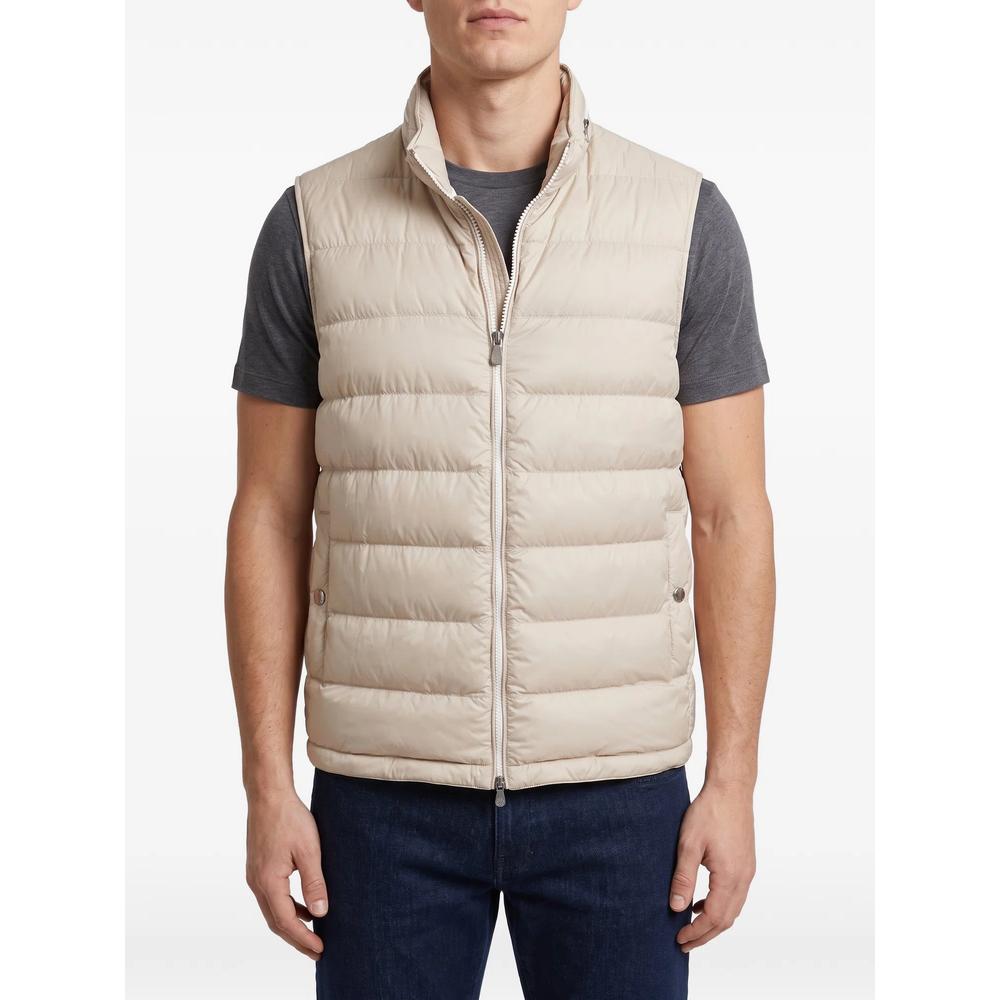 zip-up padded gilet 1
