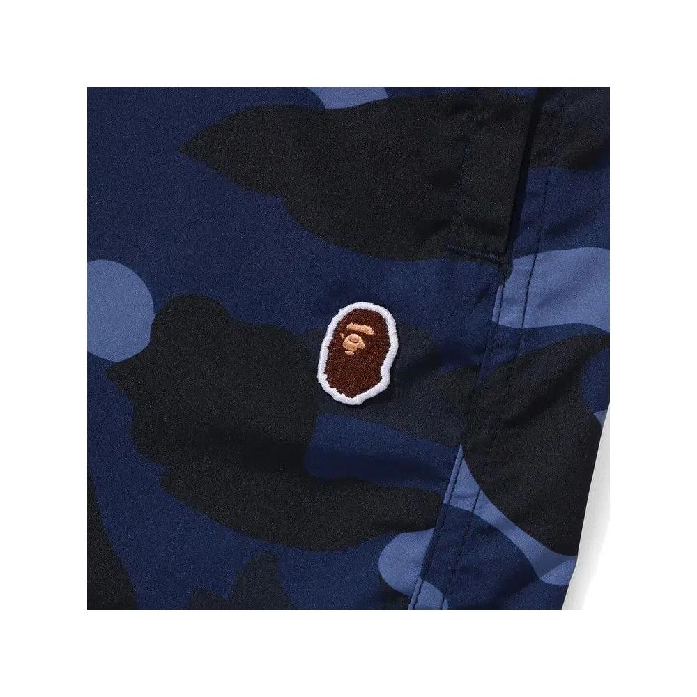 Шорты BAPE Color Camo Ape Head One Point Beach 'Темно-синий' 3