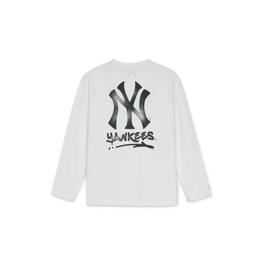 BASIC MEGA LOGO СВОБОДНАЯ ФУТБОЛКА С ДЛИННЫМ РУКАВОМ NEW YORK YANKEES 2