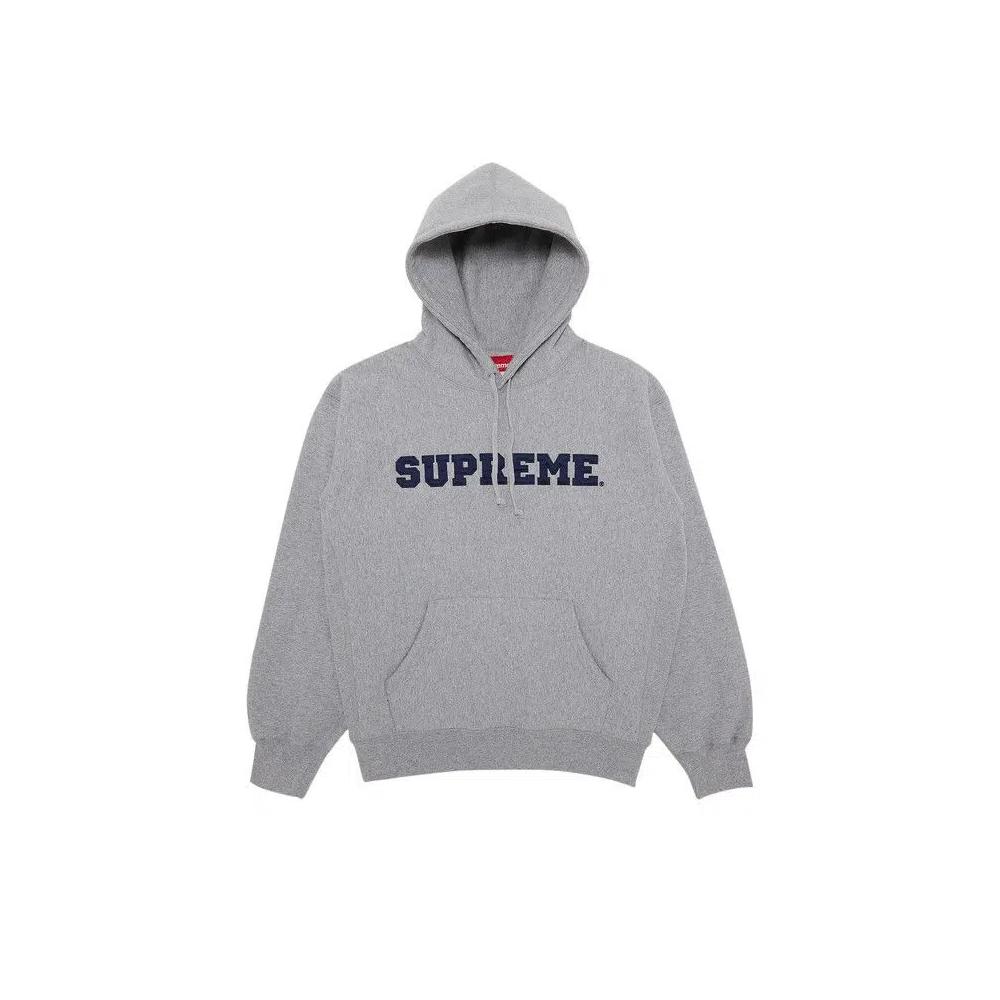 Худи Supreme Collegiate Hooded Sweatshirt 'Heather Grey' 1