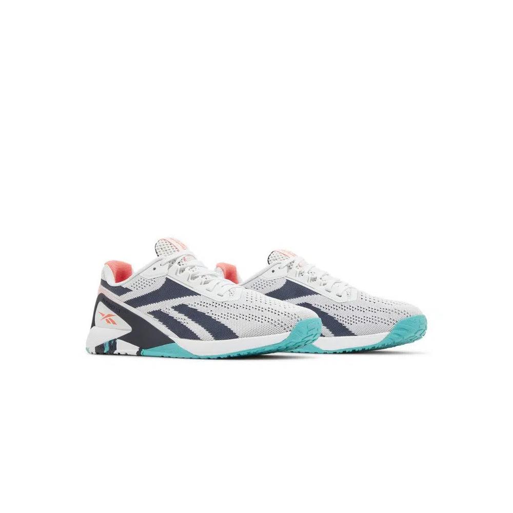 Кроссовки Reebok Nano X1 'White Navy Teal' 8