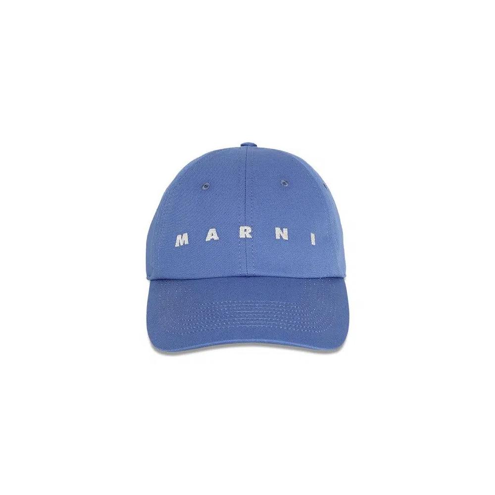 Бейсболки Marni Logo Baseball Hat 'Blue/Lilac' 1