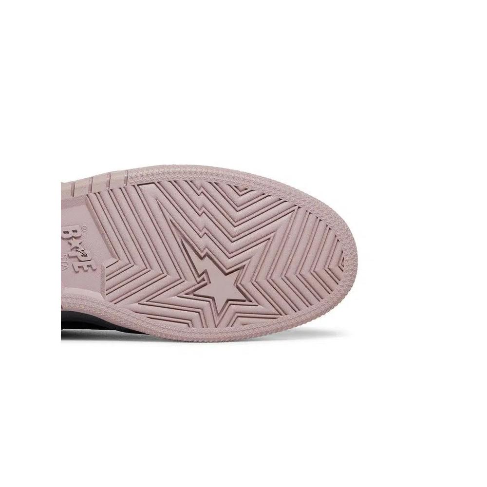 Кроссовки BAPE Sk8 Sta 'Pink Black' 5