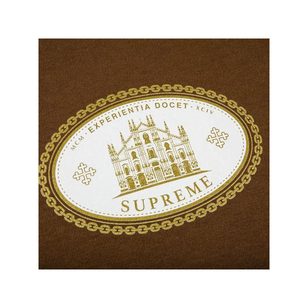 Футболка Supreme Experientia Tee 'Brown' 2