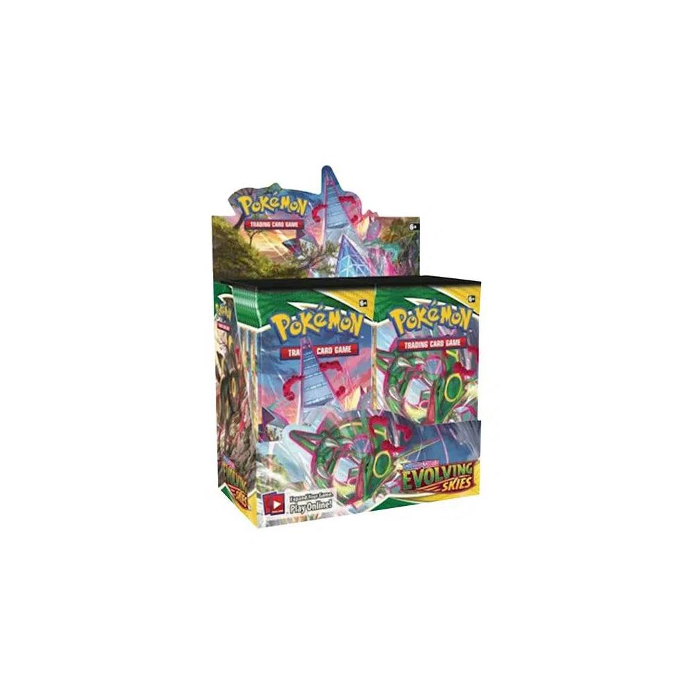 Коллекционные карточки Pokémon Sword & Shield: Evolving Skies Booster Box 2