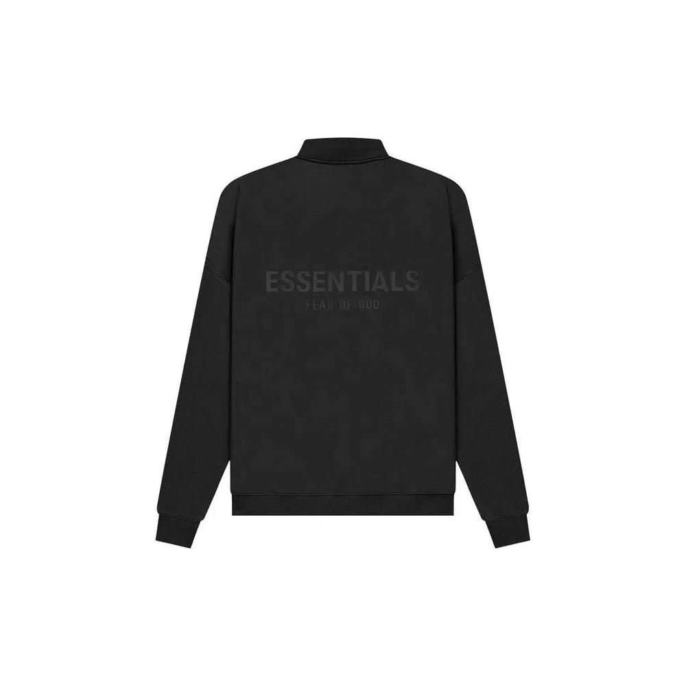 Полузастежки Fear of God Essentials Mockneck Half Zip 'Black' 2