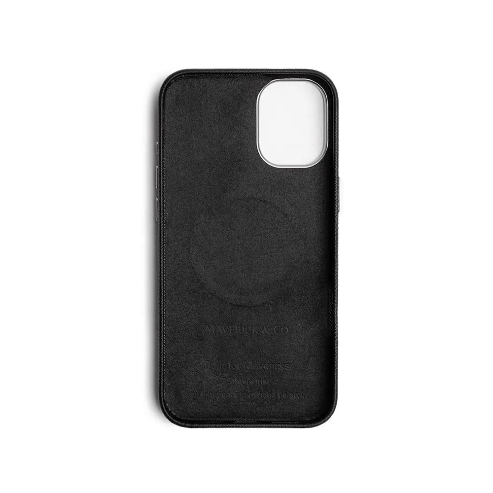 Кейс из зернистой кожи для iPhone 16 Plus 2