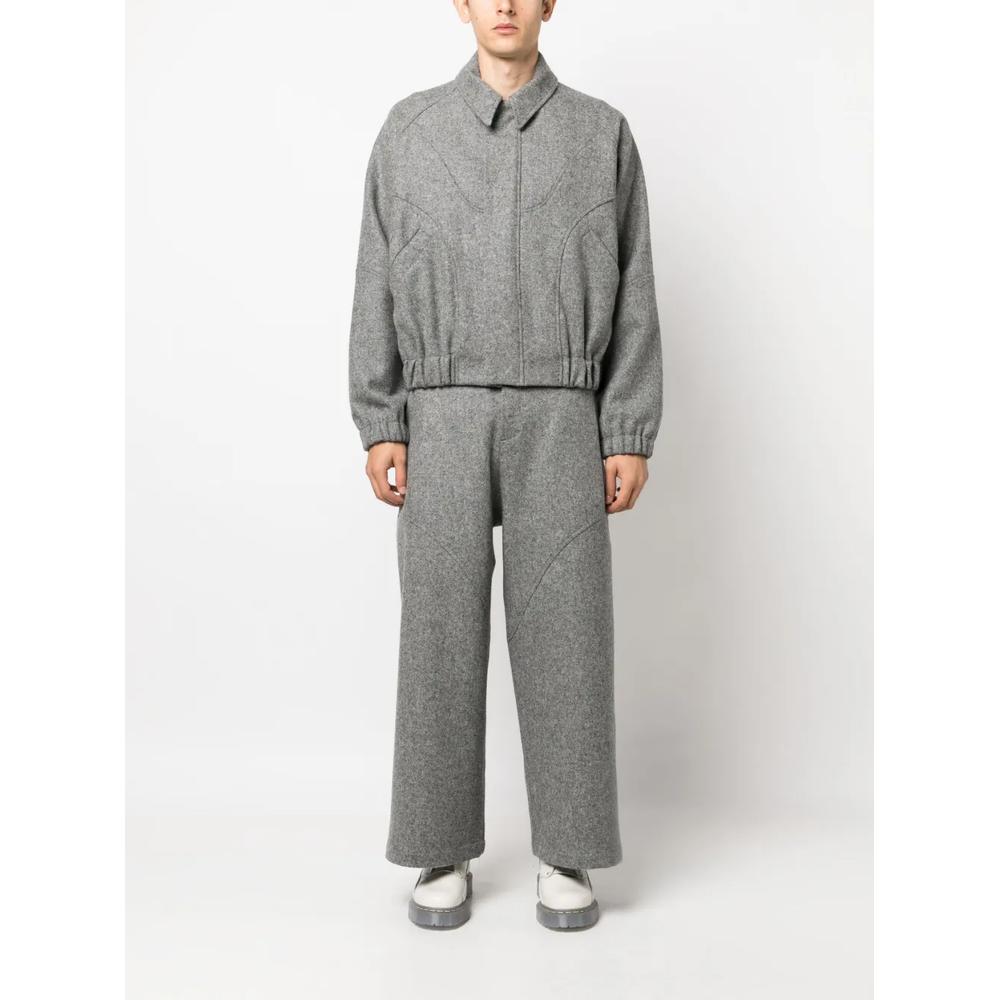 Ji Ji panelled zipped bomber jacket 2