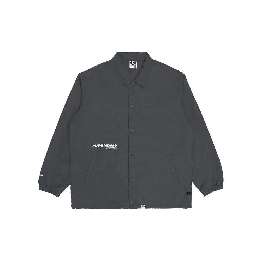 Куртки-тренч AAPE Moonface Coach Jacket 'Grey' 1