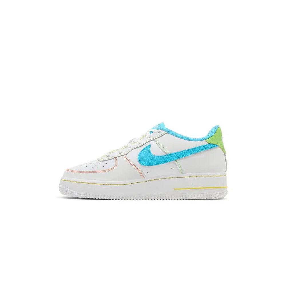 Кроссовки Nike Air Force 1 Low GS 'Rainbow Stitch' 3