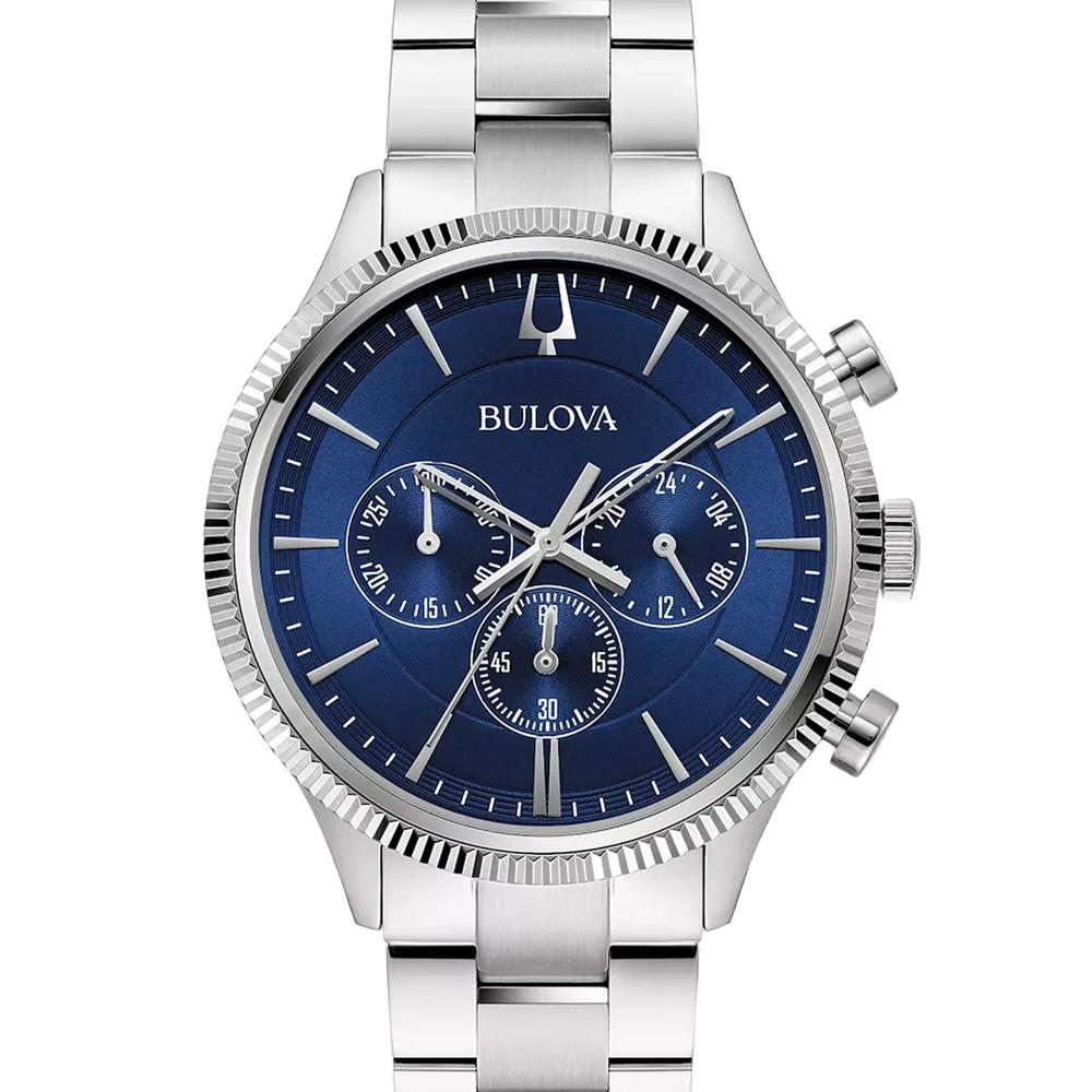 Classic 42mm fluted-bezel watch 2