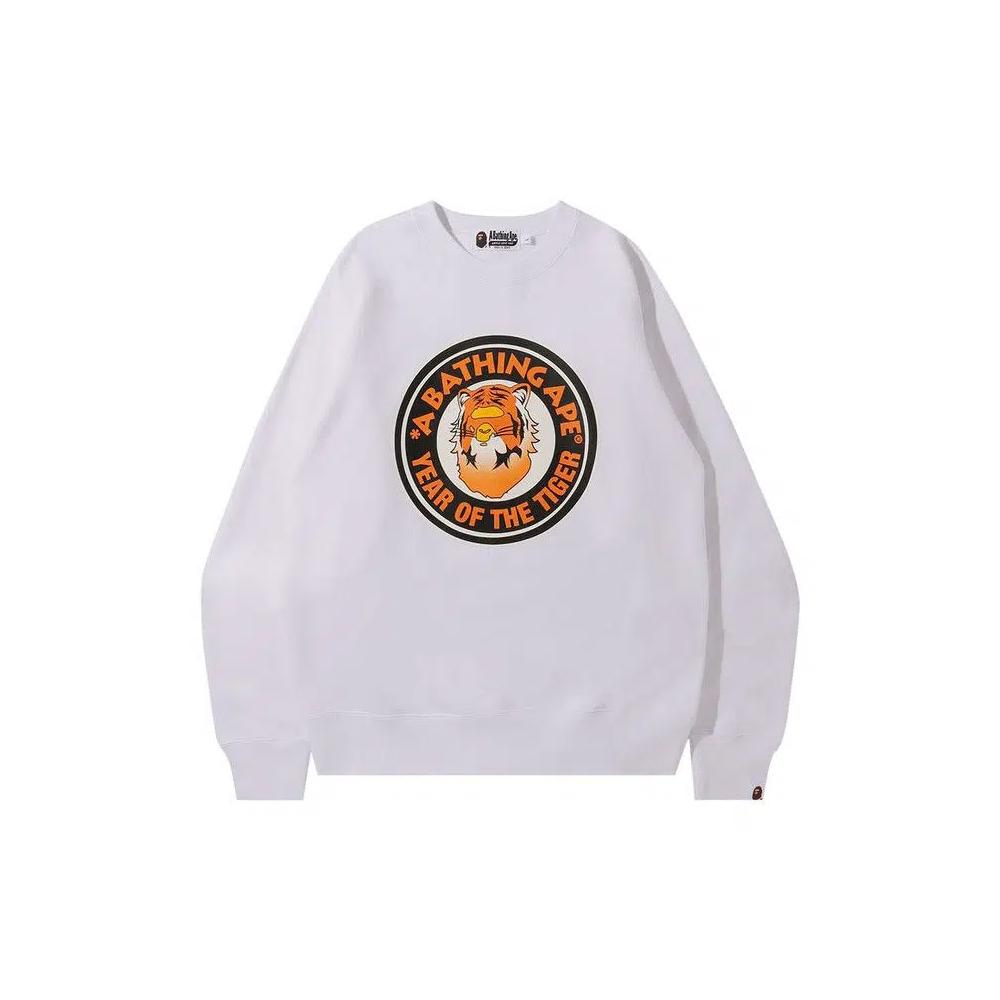 Свитера BAPE Year Of The Tiger Crewneck 'White' 1