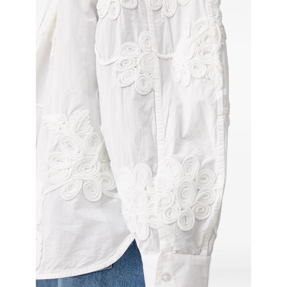 corded-lace puff-sleeve shirt 5