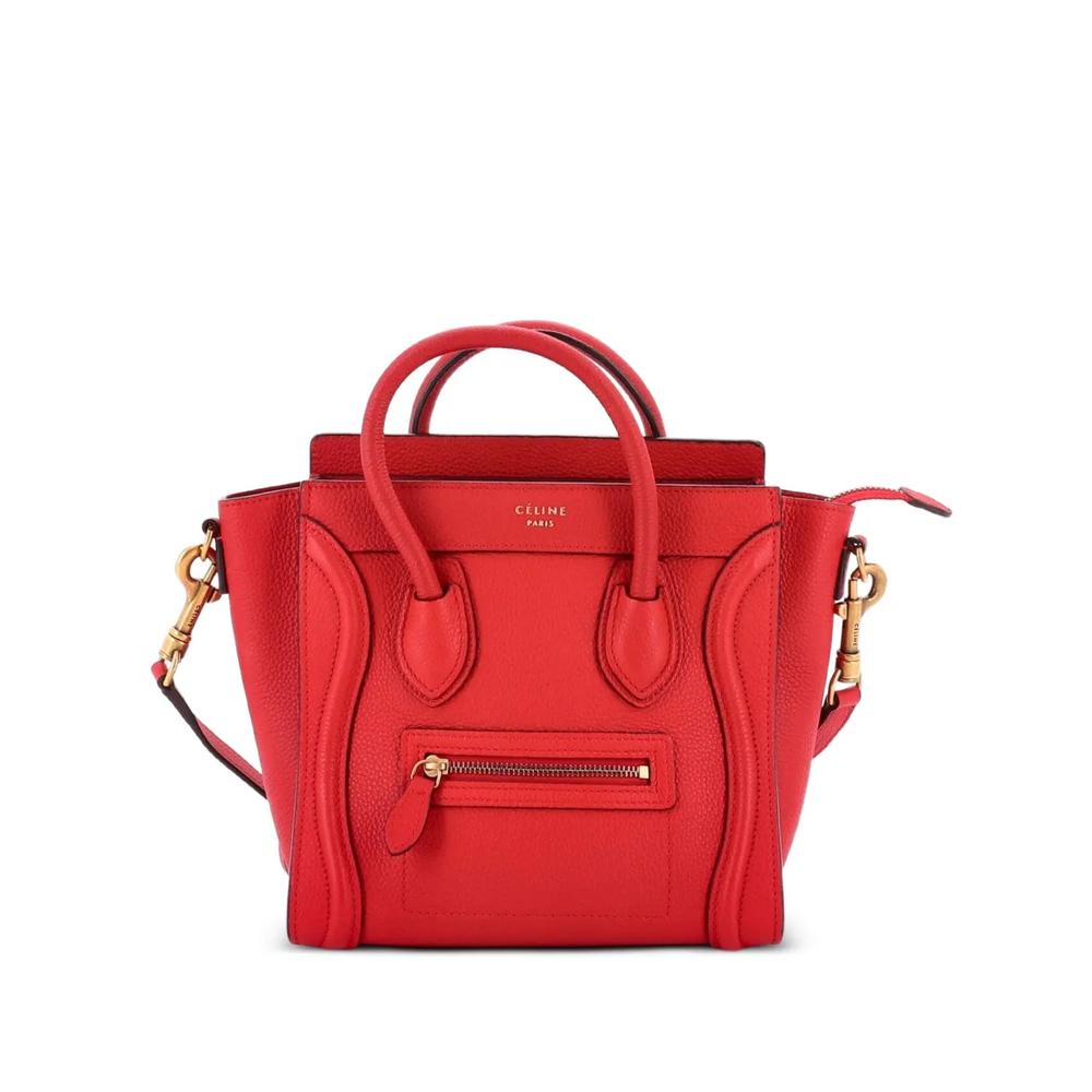 Сумка через плечо Luggage Bag Nano из зернистой кожи 1