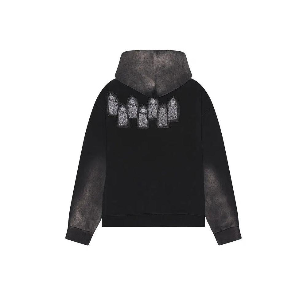 Худи Who Decides War Faded Hooded Pullover 'Уголь' 2