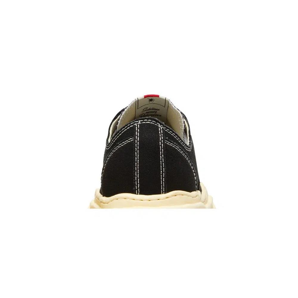 Кроссовки Maison Mihara Yasuhiro Hank Vintage Sole Canvas Low 'Black' 7