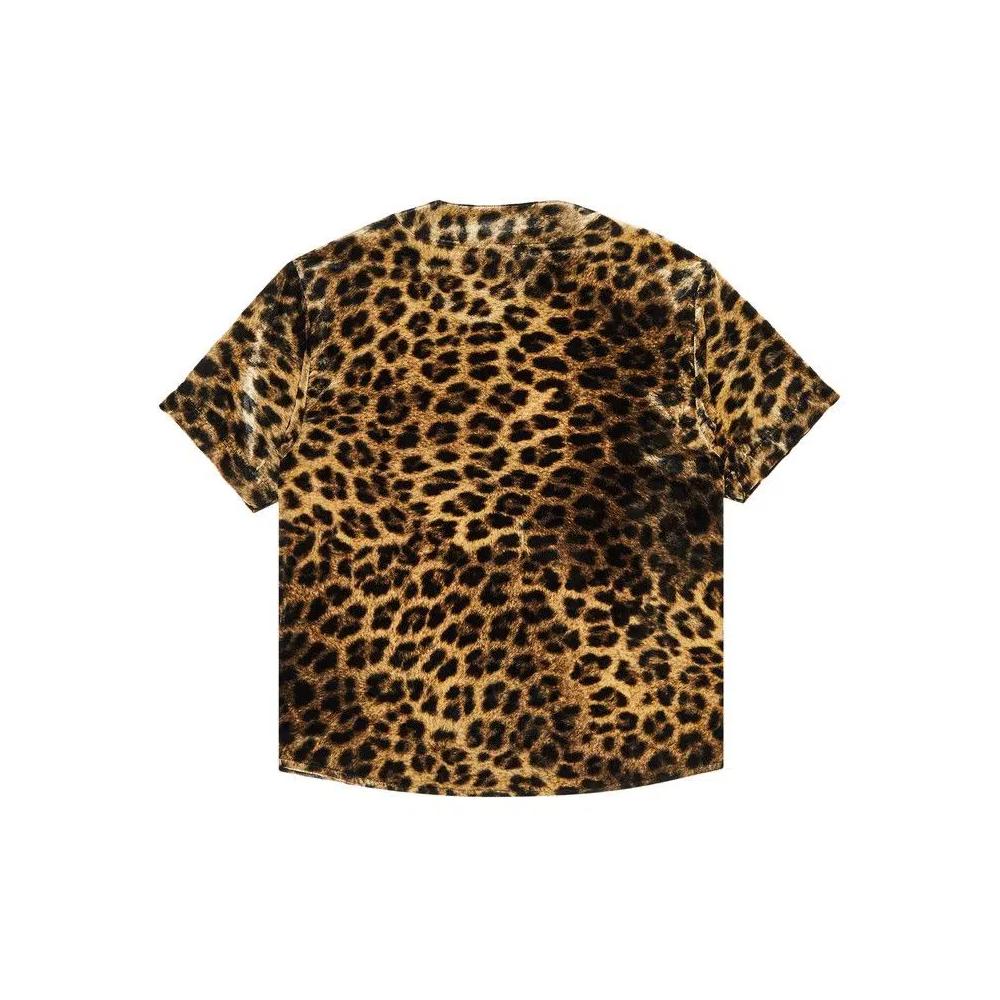 Джерси Supreme Velvet Baseball Jersey 'Leopard' 2
