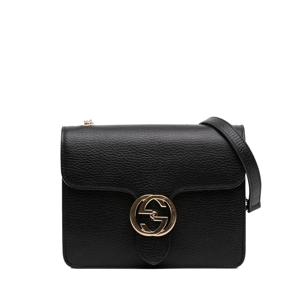Сумка через плечо Small Dollar Calfskin с логотипом Interlocking G (2016-2026 годы) 1