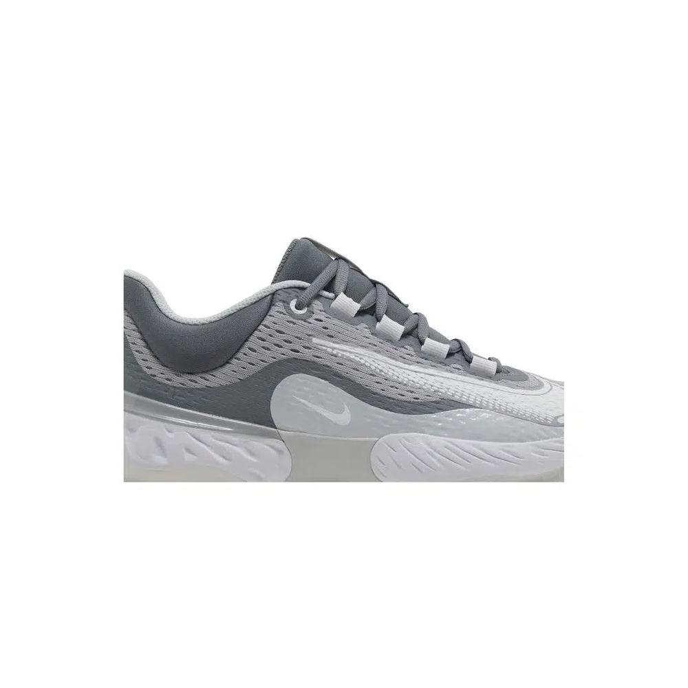 Бутсы Nike Alpha Huarache Elite 4 Low MCS 'Wolf Grey White' 2