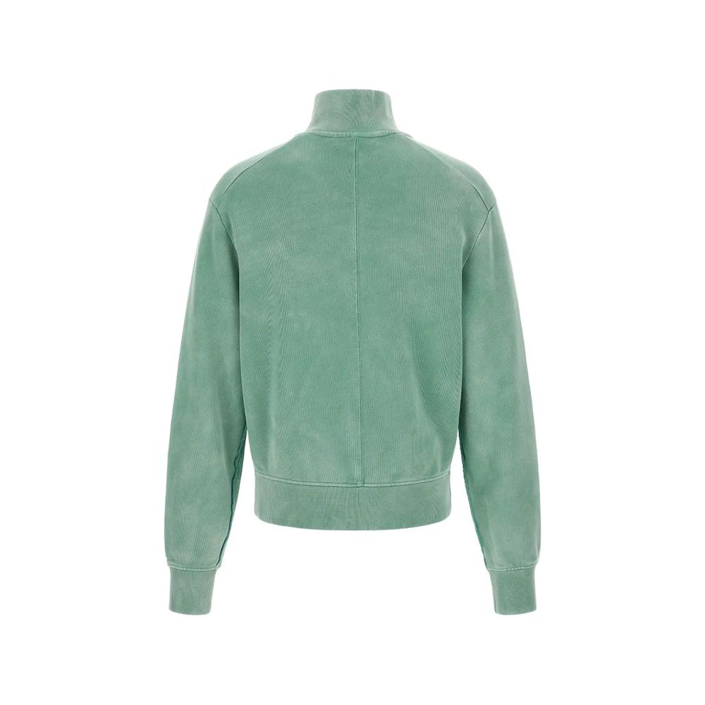 buttoned high-neck sweater 2