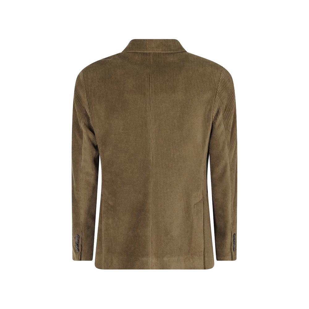 corduroy single-breasted blazer 2