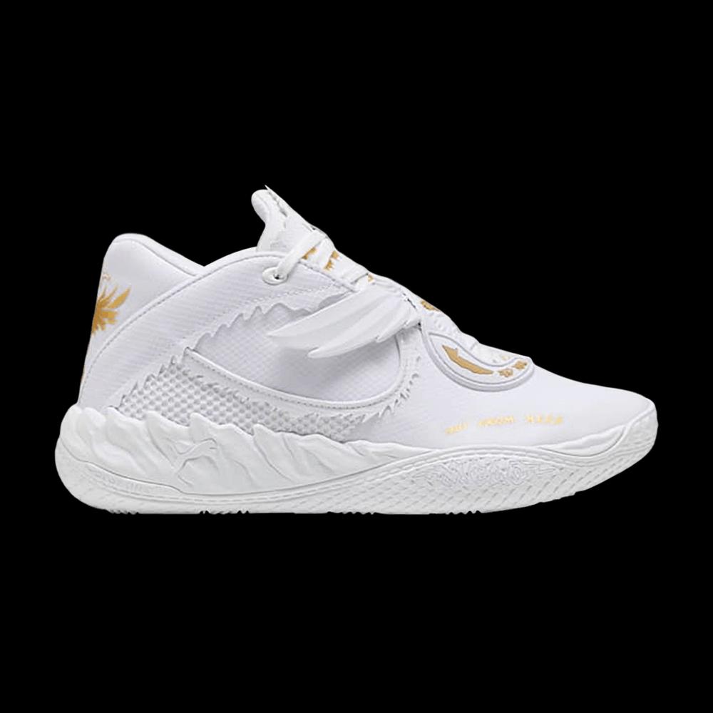 Обувь Puma MB.05 Mist Big Kid «White Gold» 1