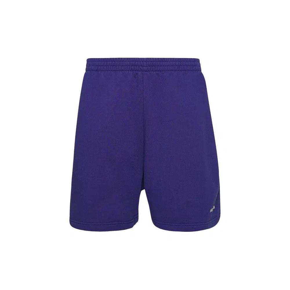 Шорты Balenciaga Logo Print Shorts 'Indigo/Dirty White' 1