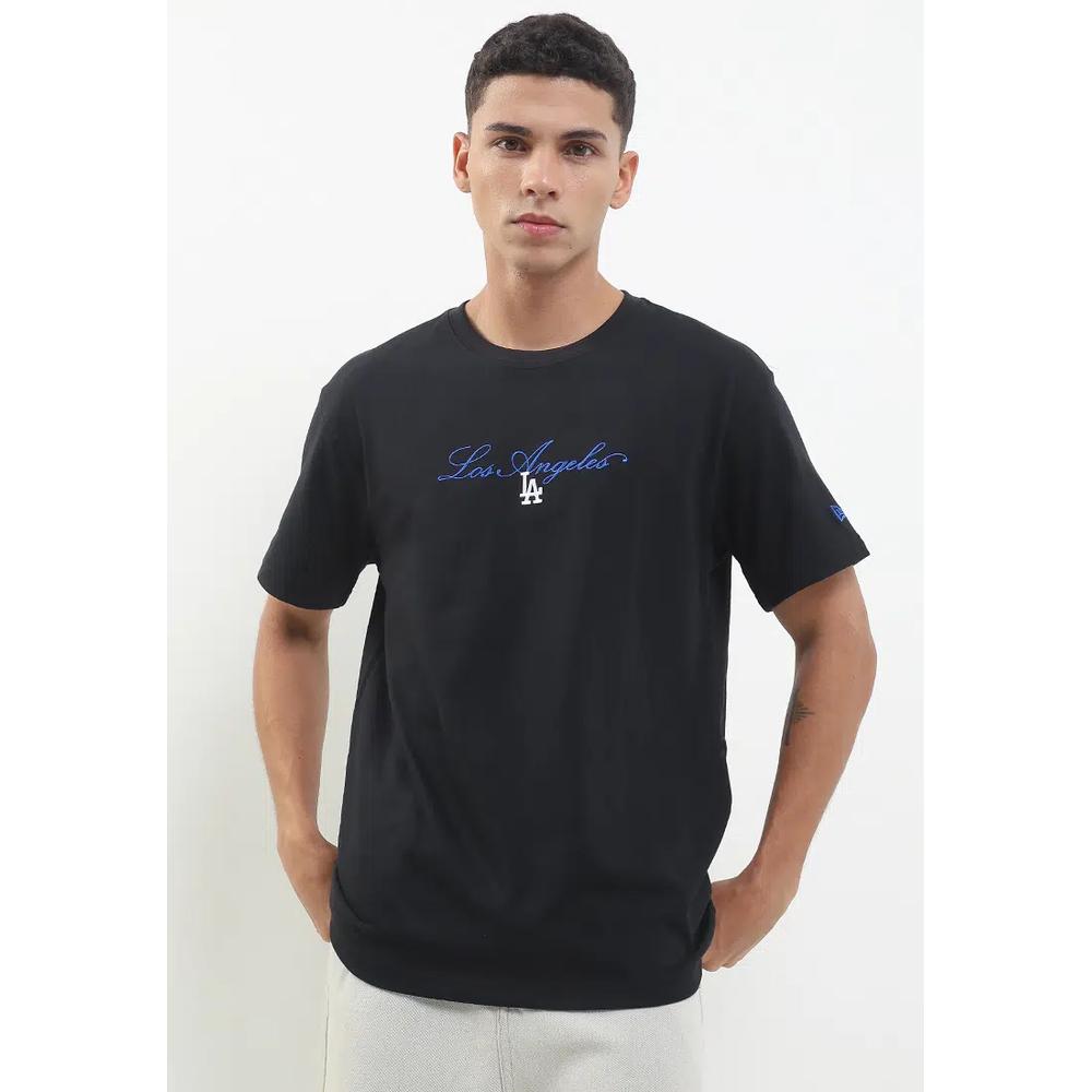 Футболка с коротким рукавом Los Angeles Dodgers Cross Panels Script 1