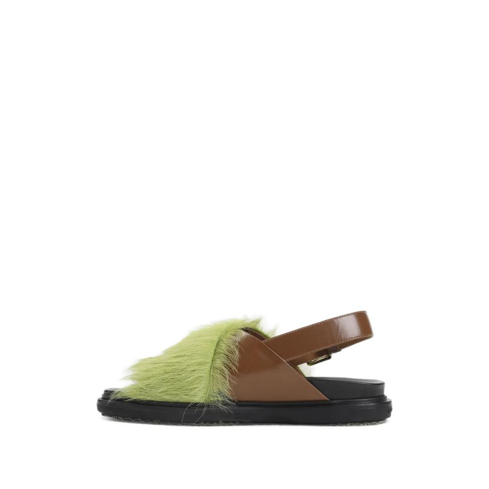 Fussbett faux-fur sandals 3