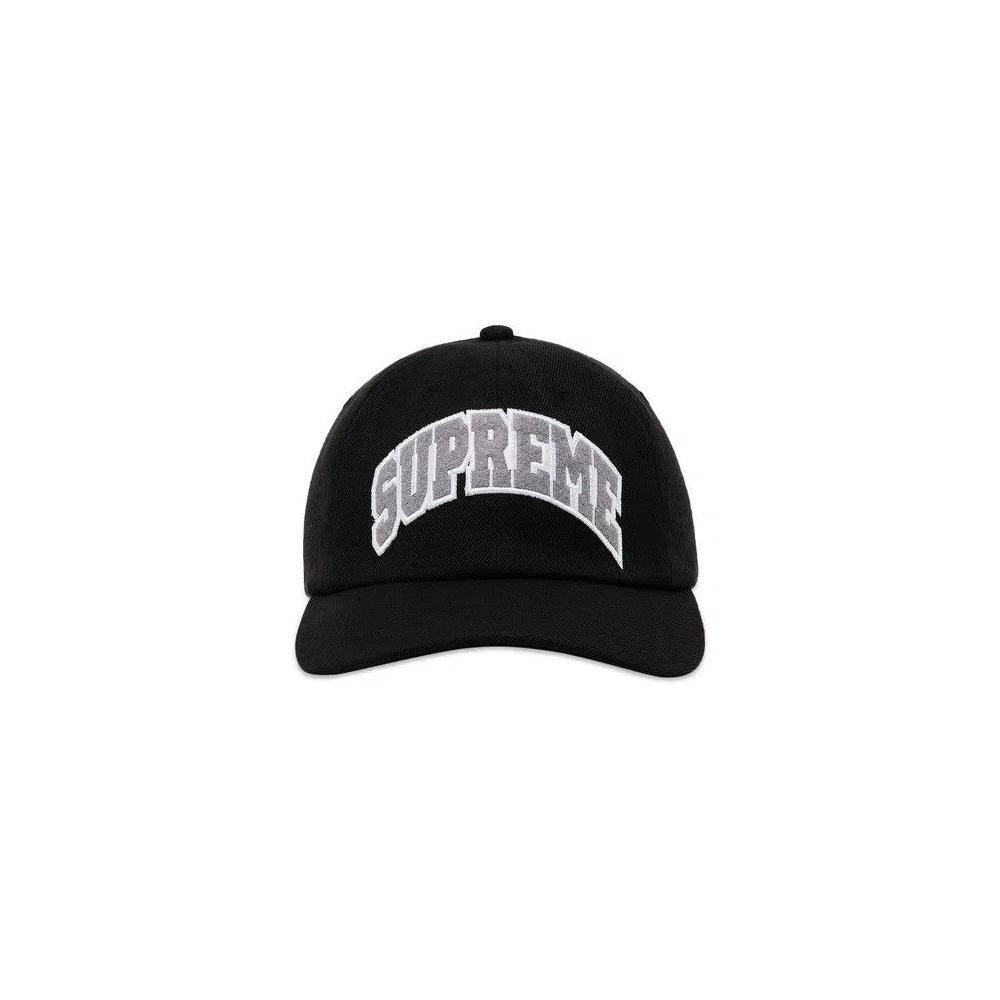 Бейсболки Supreme Felt Arc 6-Panel 'Black' 1