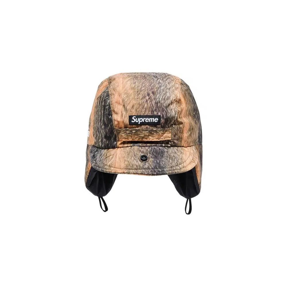Кепки Supreme GORE-TEX Ear Flap Camp Cap 'Fur Print' 1